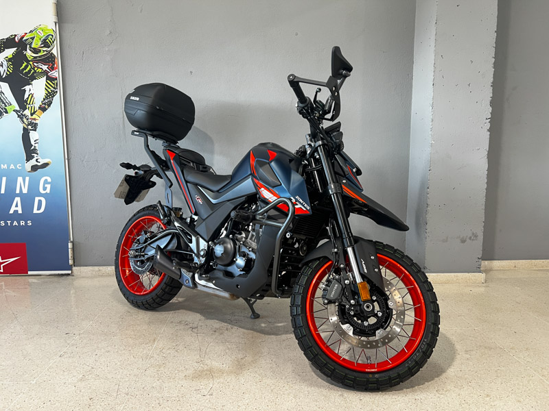 Imagen de ZONTES U1 125 LCD E5+ - MATT BLUE/ ORANGE