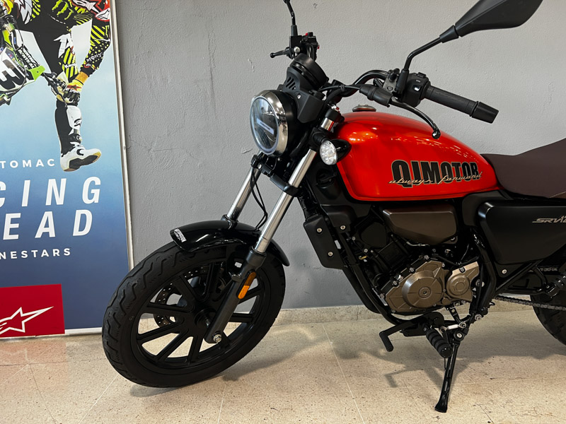 Imagen de QJMOTOR SRV 125 E5+ - NARANJA