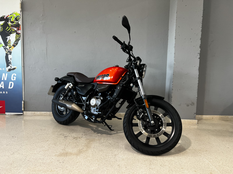 Imagen de QJMOTOR SRV 125 E5+ - NARANJA