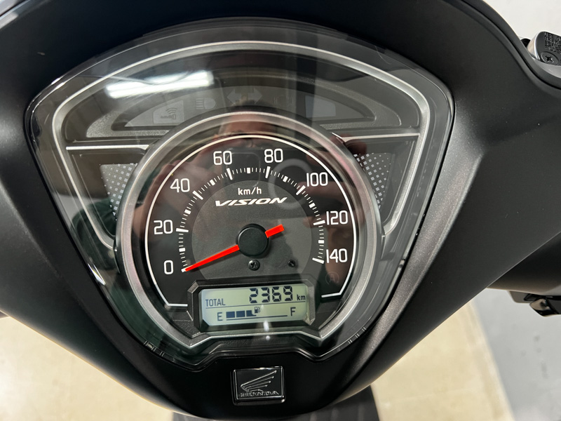 Imagen de HONDA VISION 110 2025 (NSC110S) - NEGRO MATE METALICO