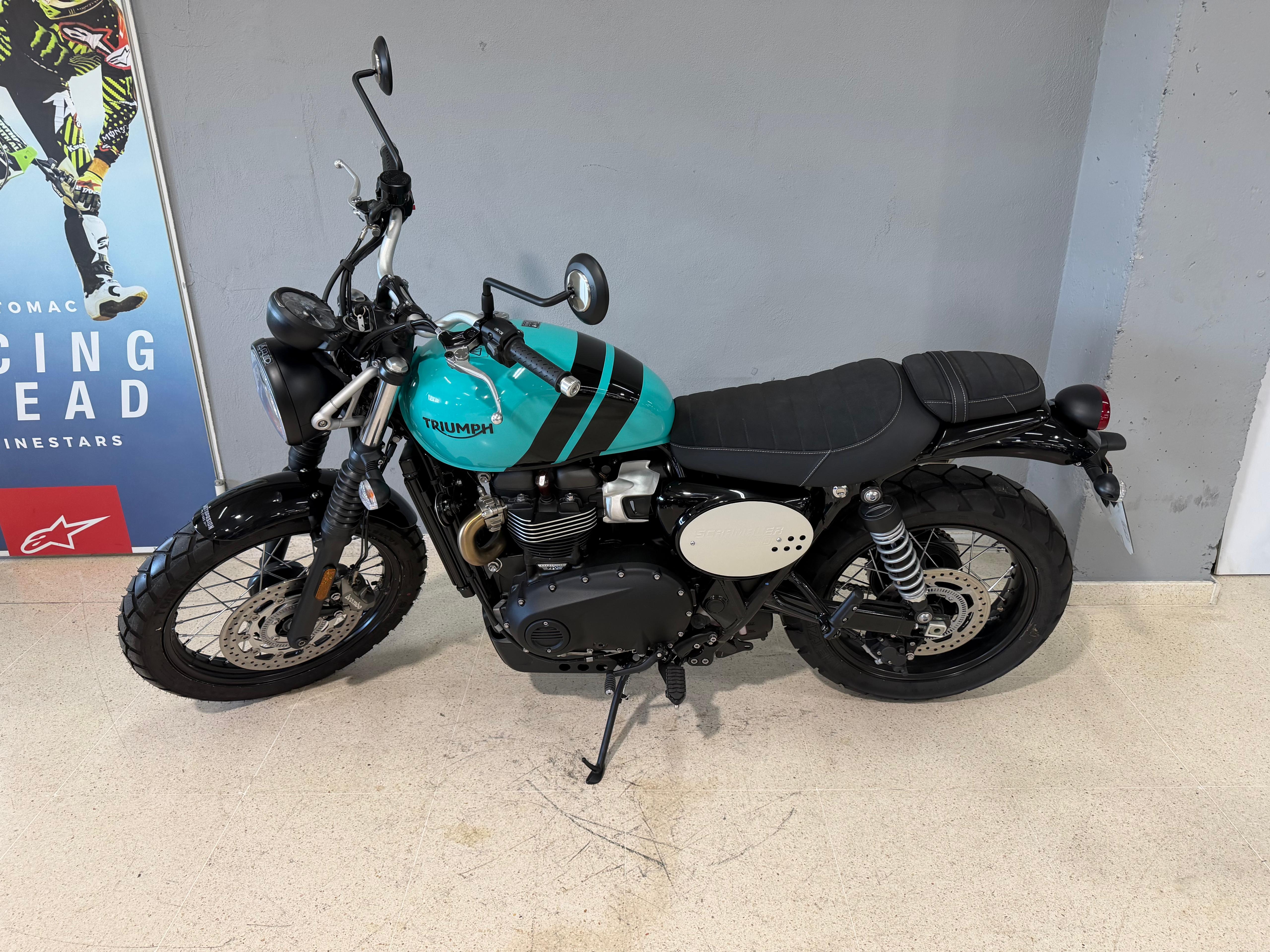 Foto 4 de TRIUMPH STREET SCRAMBLER 25 - KINGFISHER BLUE Imagen de TRIUMPH STREET SCRAMBLER 25 - KINGFISHER BLUE